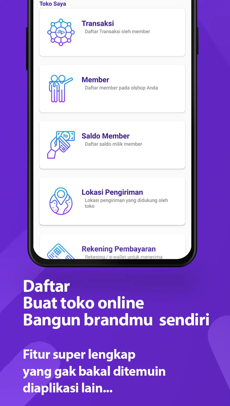 bukaOlshop - Buat App Toko | Indus Appstore | Screenshot