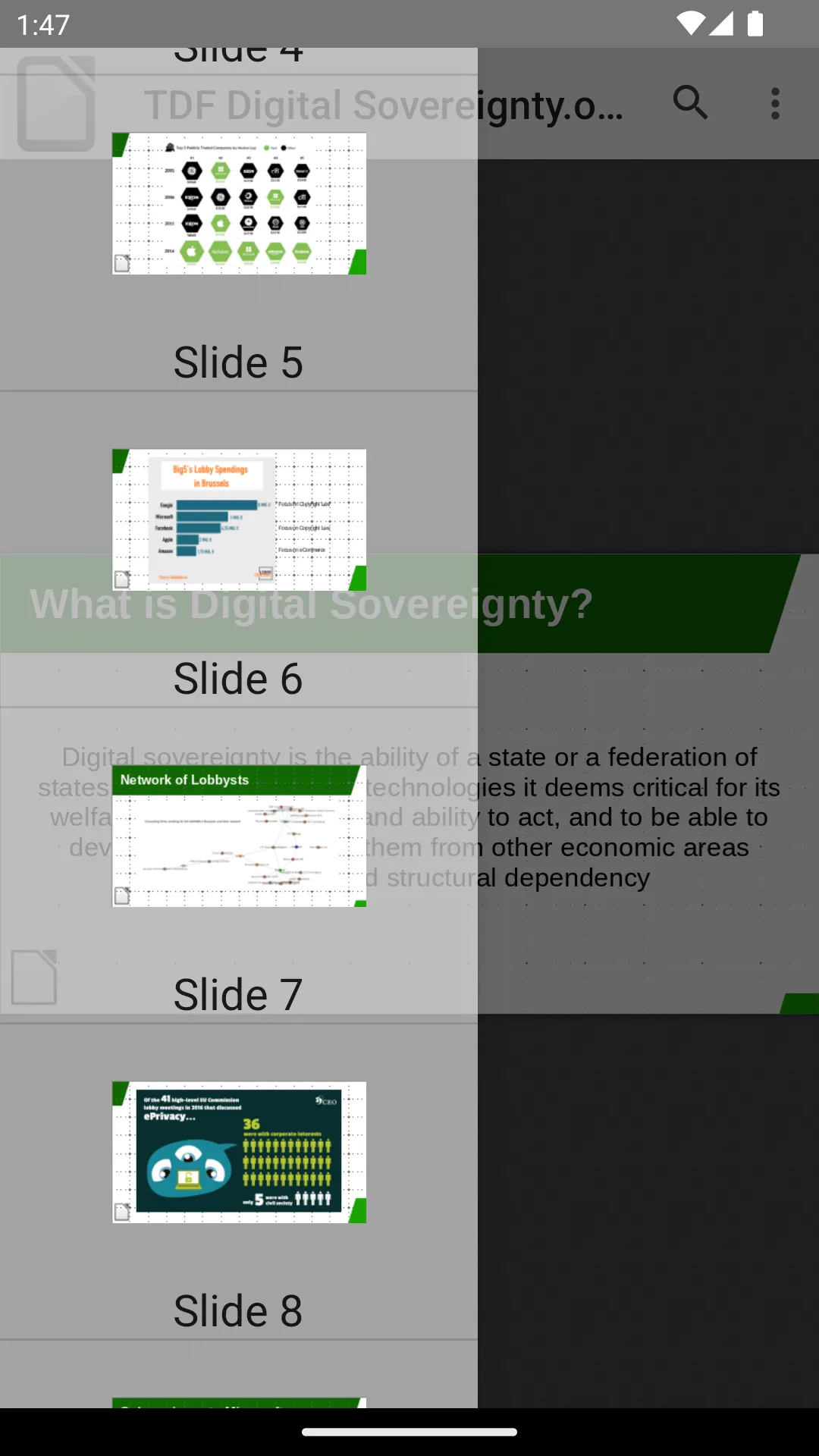 LibreOffice Viewer | Indus Appstore | Screenshot