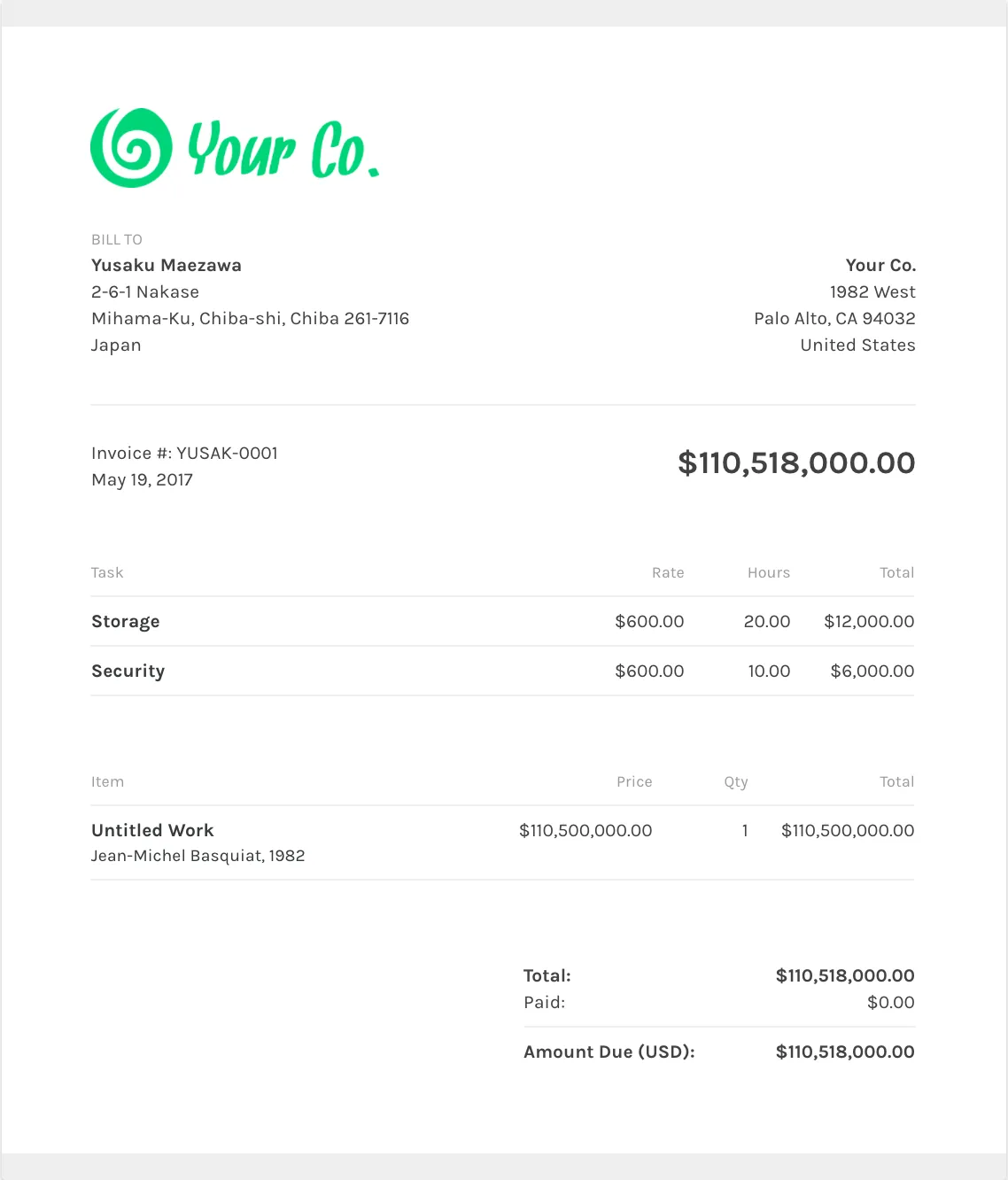 Invoice Templates | Indus Appstore | Screenshot