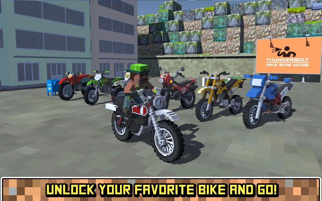 Blocky Motorbike Summer Breeze | Indus Appstore | Screenshot