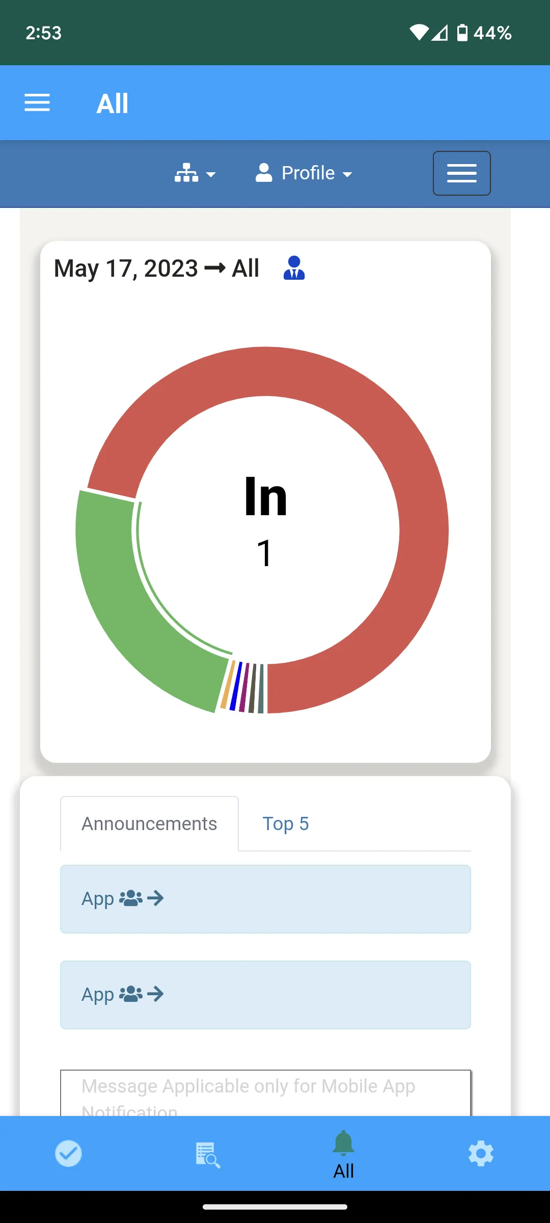 GI Track Attendance | Indus Appstore | Screenshot