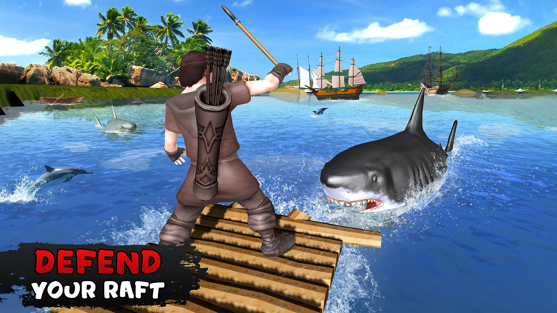 Raft Ocean Beasts Survival | Indus Appstore | Screenshot