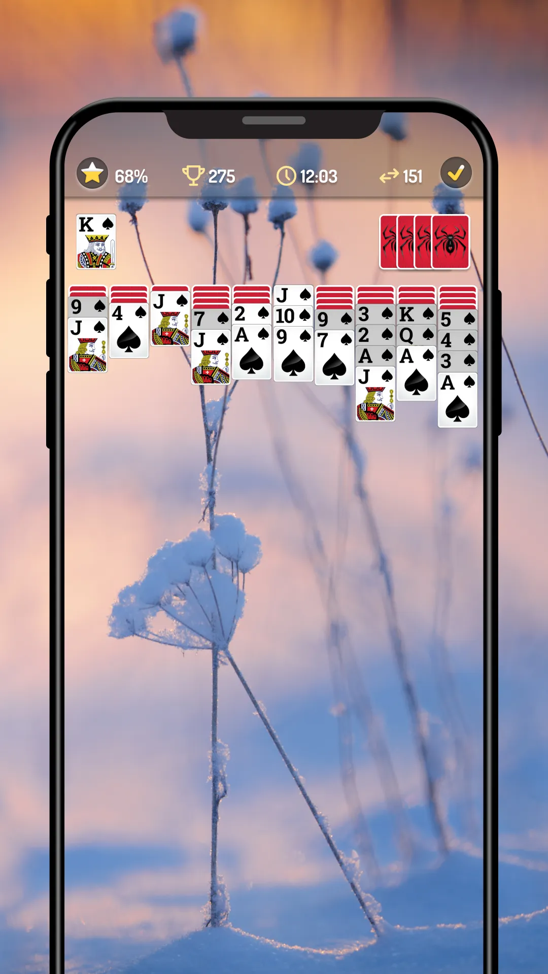 Spider Solitaire - Card Games | Indus Appstore | Screenshot