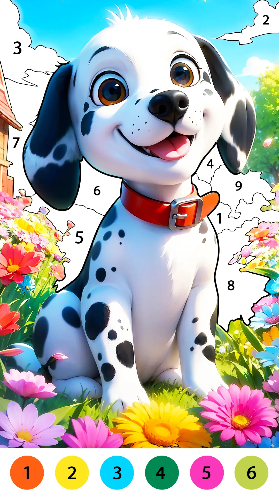 Happy Cute Coloring Game | Indus Appstore | Screenshot