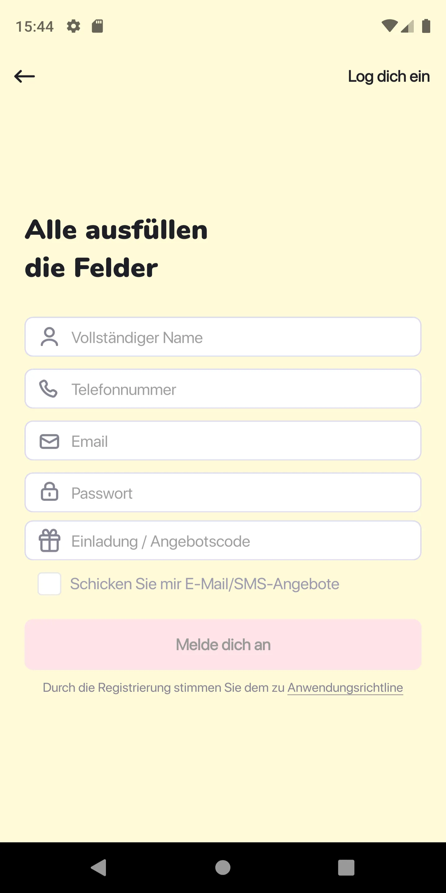 OS Textilreinigung | Indus Appstore | Screenshot