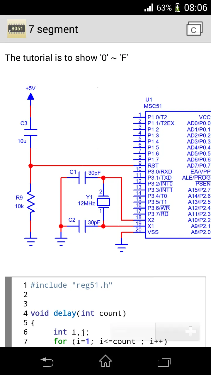 8051 Tutorial | Indus Appstore | Screenshot