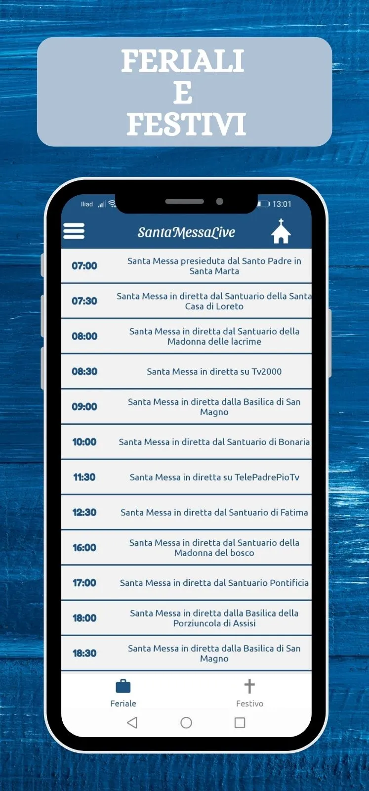 SantaMessaLive | Indus Appstore | Screenshot