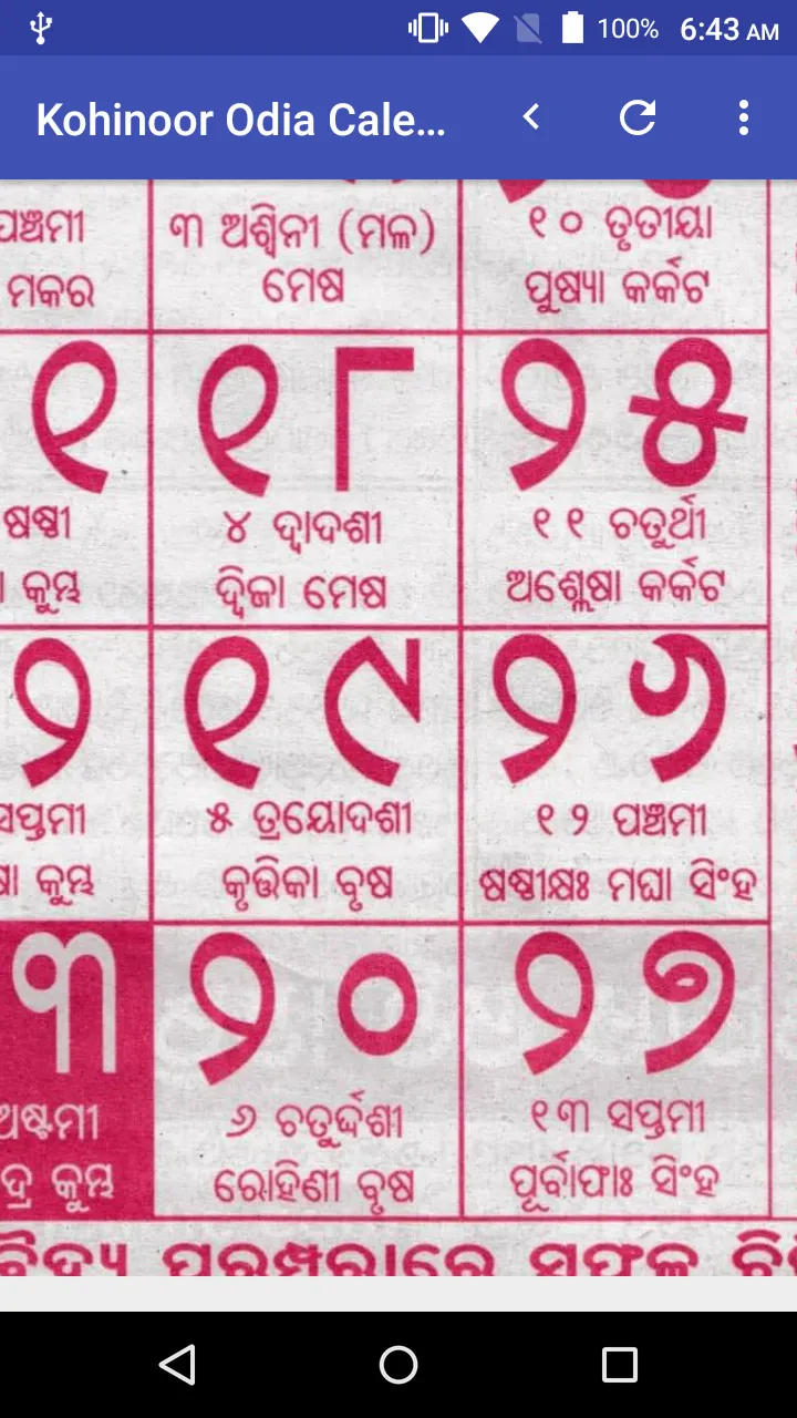 Kohinoor Odia Calendar 2025 | Indus Appstore | Screenshot