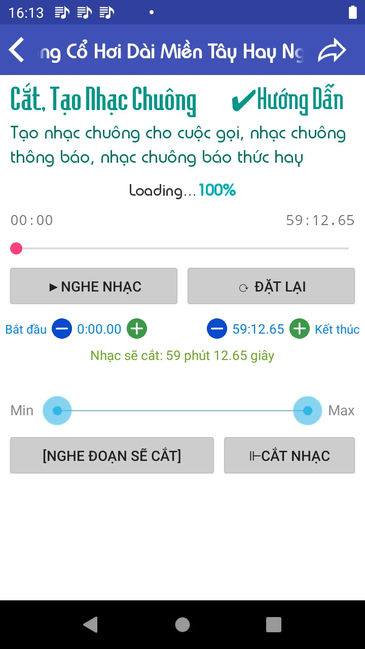 Nhac Dan Ca Cai Luong Tan Co | Indus Appstore | Screenshot