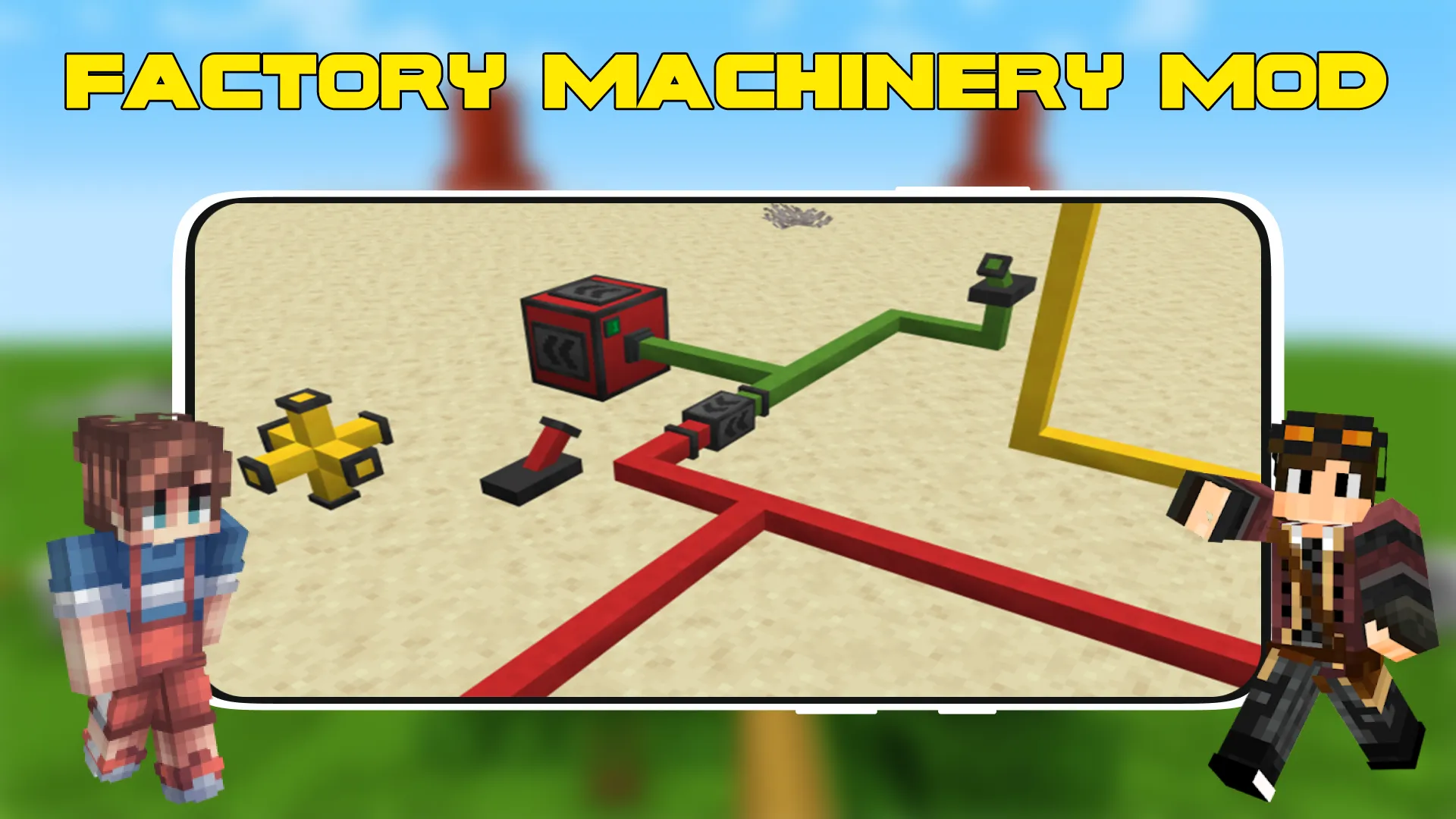 Factory Machinery Mod For MCPE | Indus Appstore | Screenshot