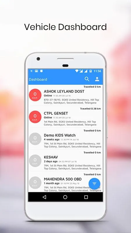 RDM iTrack AIS140 Tracker | Indus Appstore | Screenshot