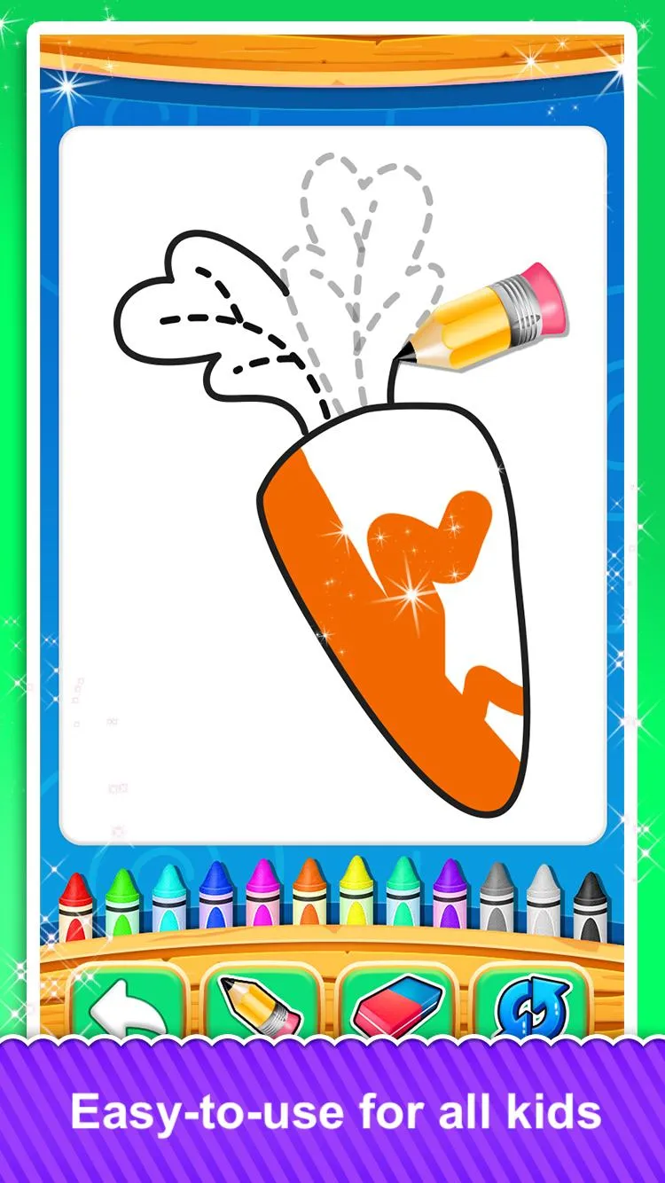 Fruits and Vegetable Coloring | Indus Appstore | Screenshot