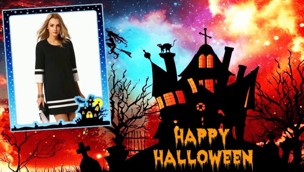 Halloween Photo Frames | Indus Appstore | Screenshot