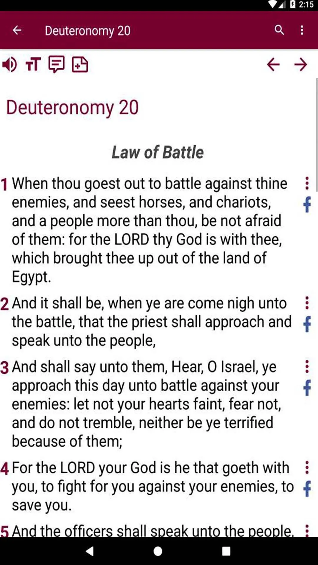 KJV commentary | Indus Appstore | Screenshot