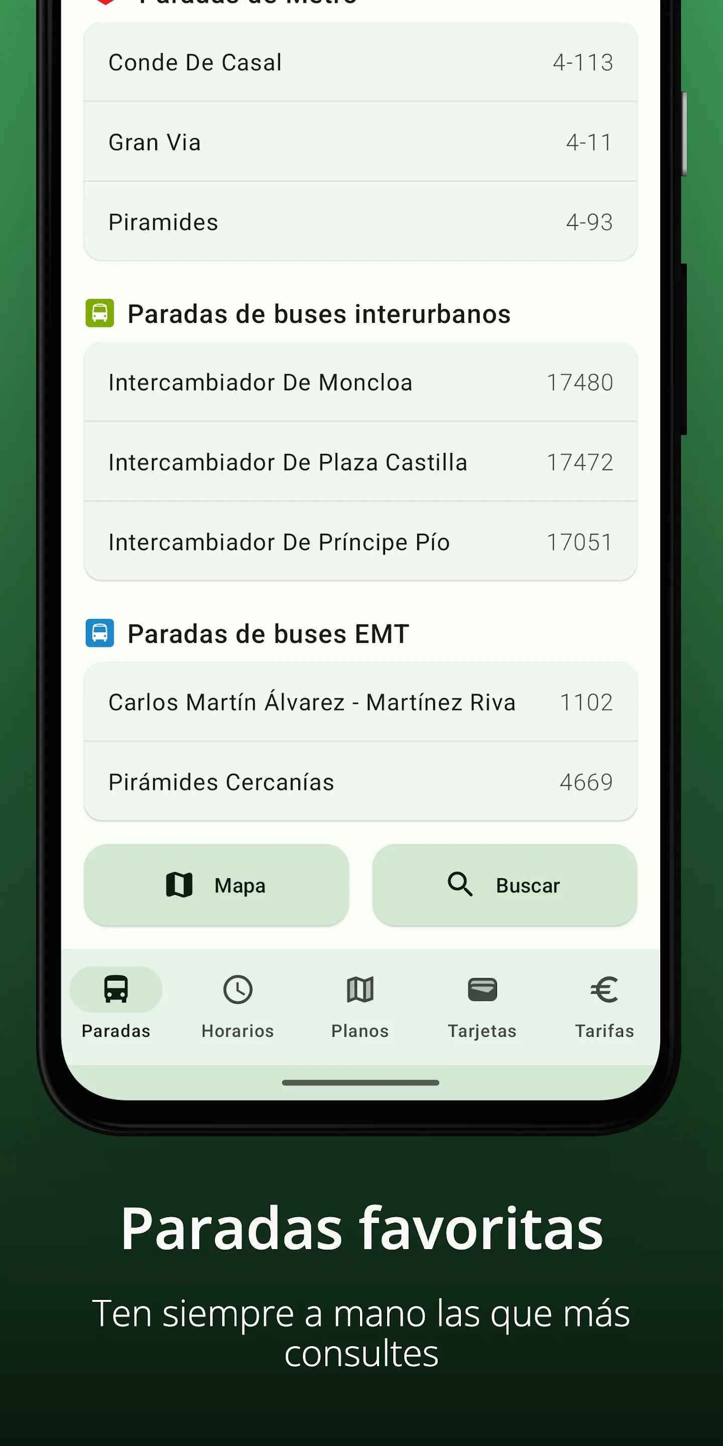 Transporte Madrid Tiempo Real | Indus Appstore | Screenshot