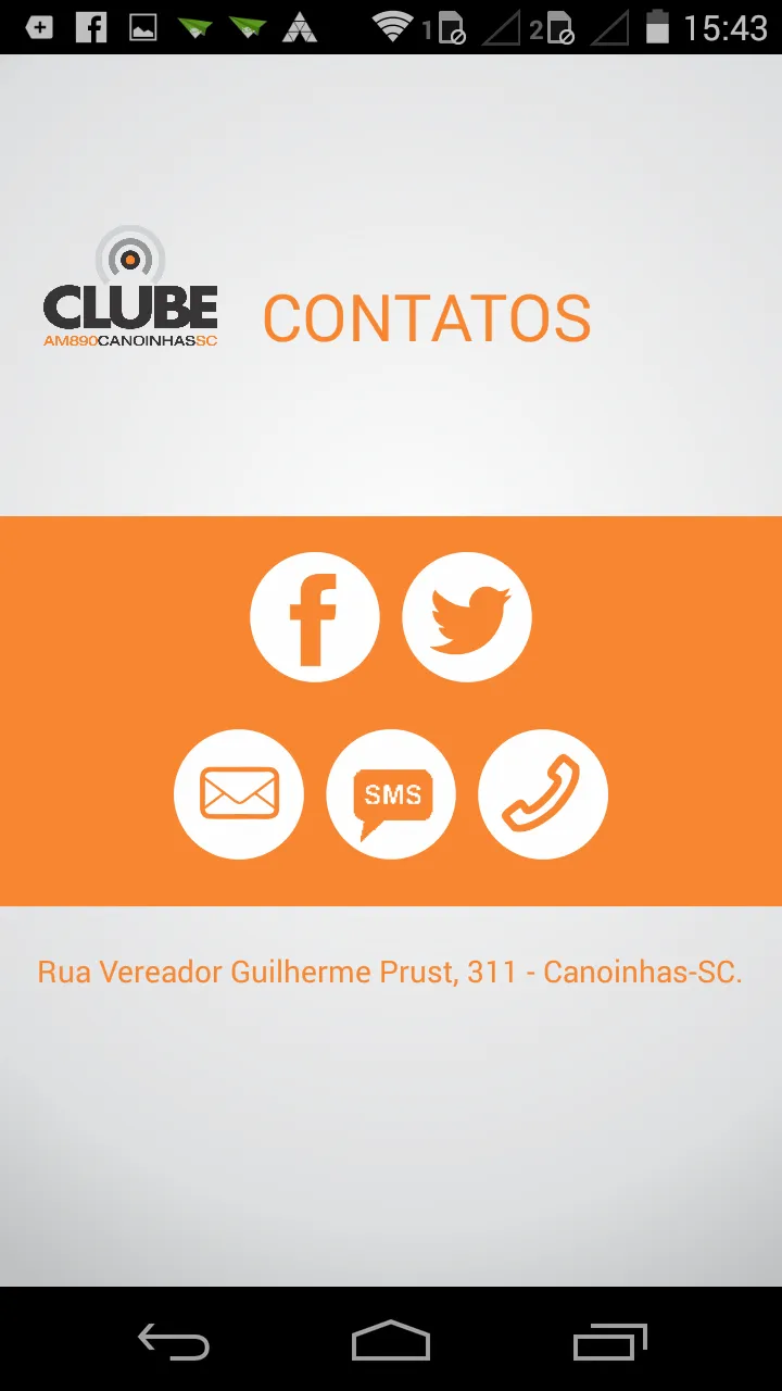 Clube Canoinhas | Indus Appstore | Screenshot