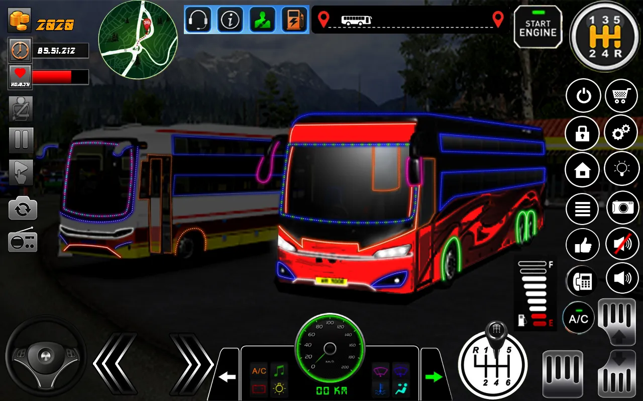 Uphill Bus Game Simulator | Indus Appstore | Screenshot