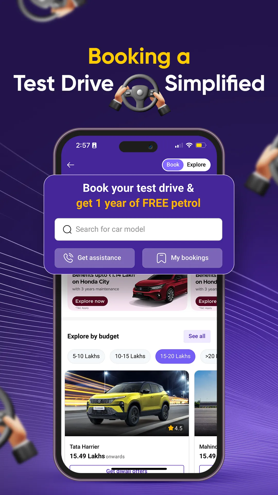 Park+ Car Loan, FASTag, Money | Indus Appstore | Screenshot