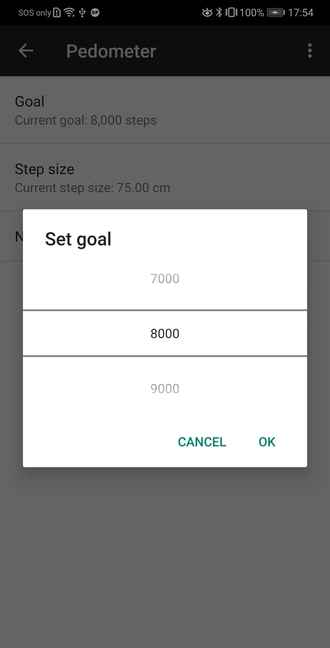 Pedometer, step counter | Indus Appstore | Screenshot