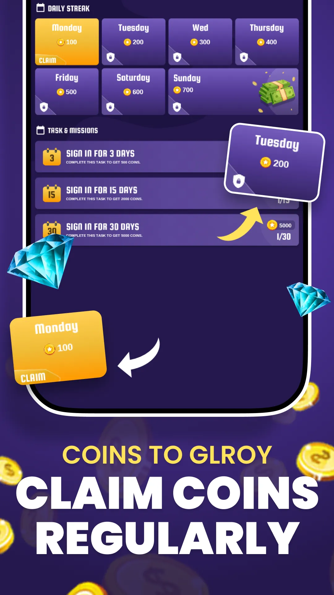 MOBA Diamonds Rewards | Indus Appstore | Screenshot