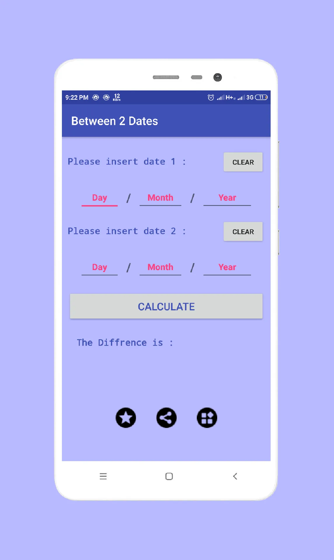 Between 2 Dates | Indus Appstore | Screenshot