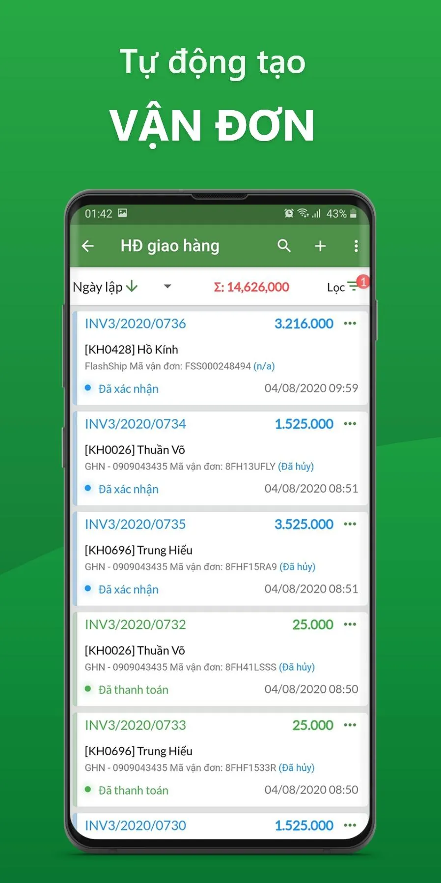 TPos: quản lý bán hàng | Indus Appstore | Screenshot