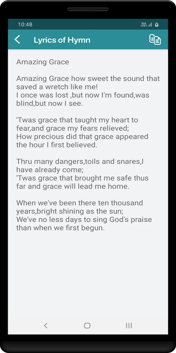 Lyrics of Hymn - Offline | Indus Appstore | Screenshot