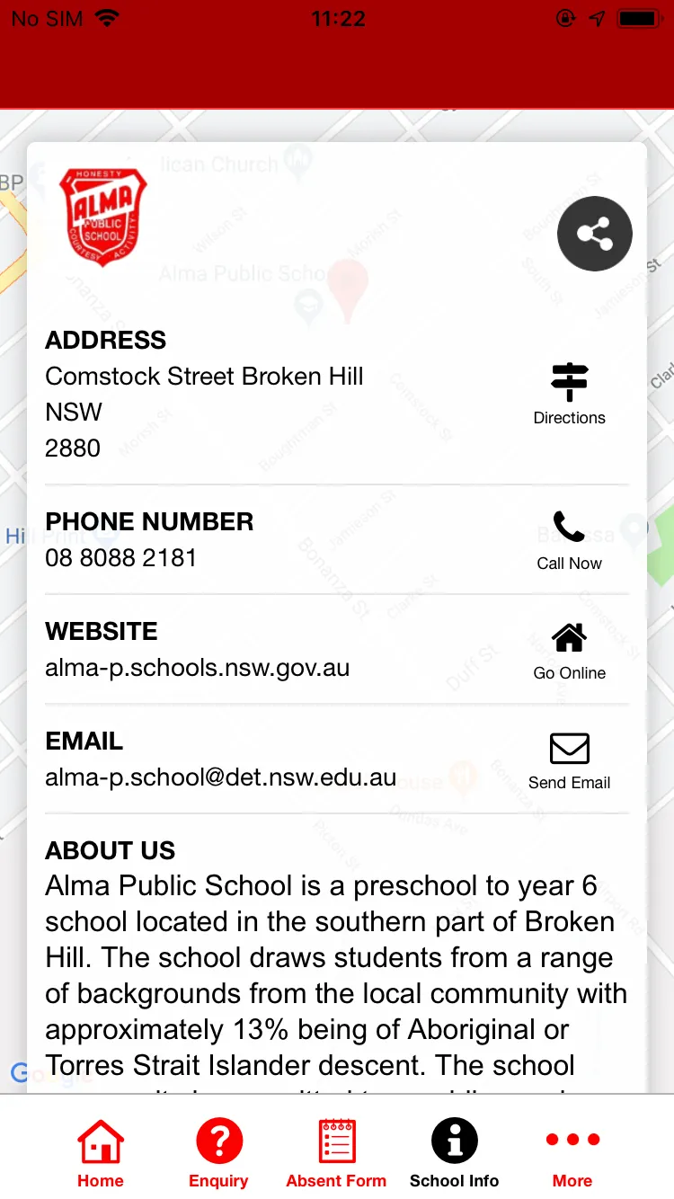 Alma Public School Broken Hill | Indus Appstore | Screenshot