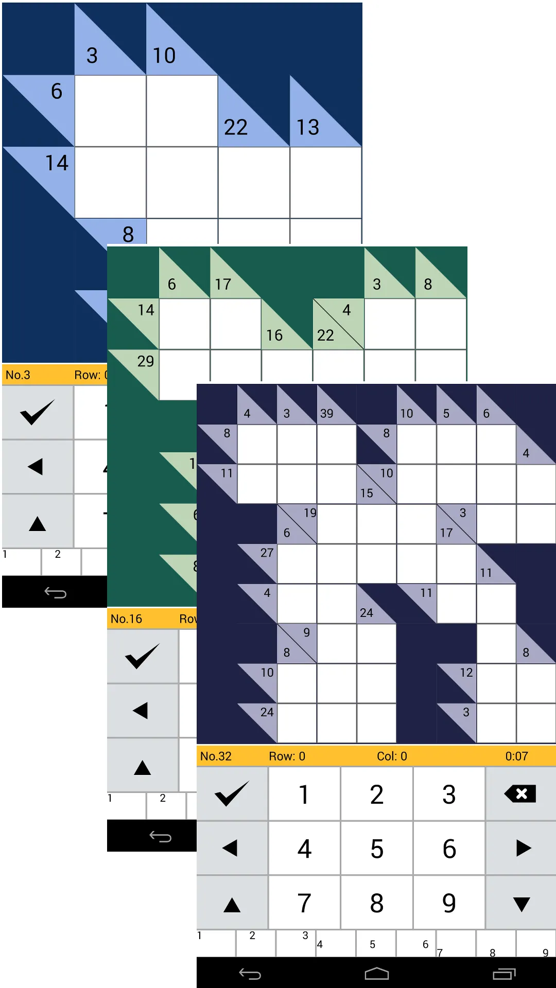 Kakuro Logic Puzzles | Indus Appstore | Screenshot