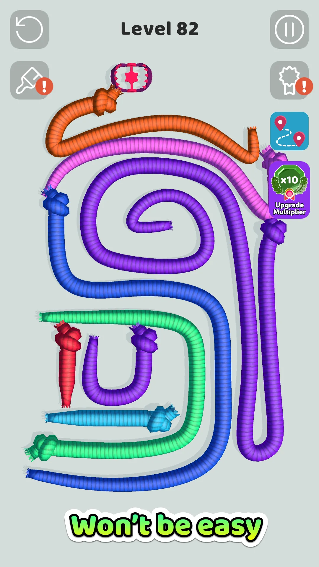 Tangled Snakes | Indus Appstore | Screenshot