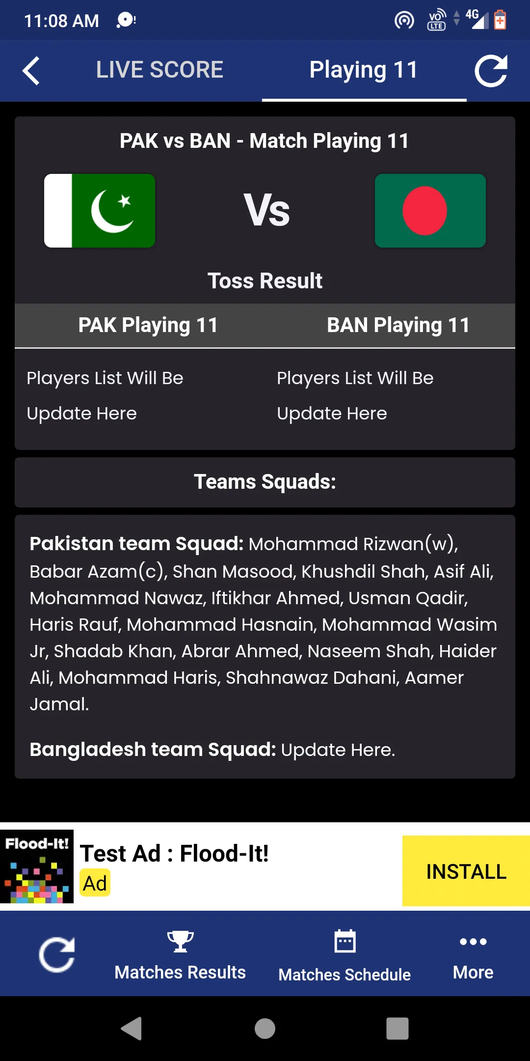 PAK vs ENG: Live Cricket Score | Indus Appstore | Screenshot