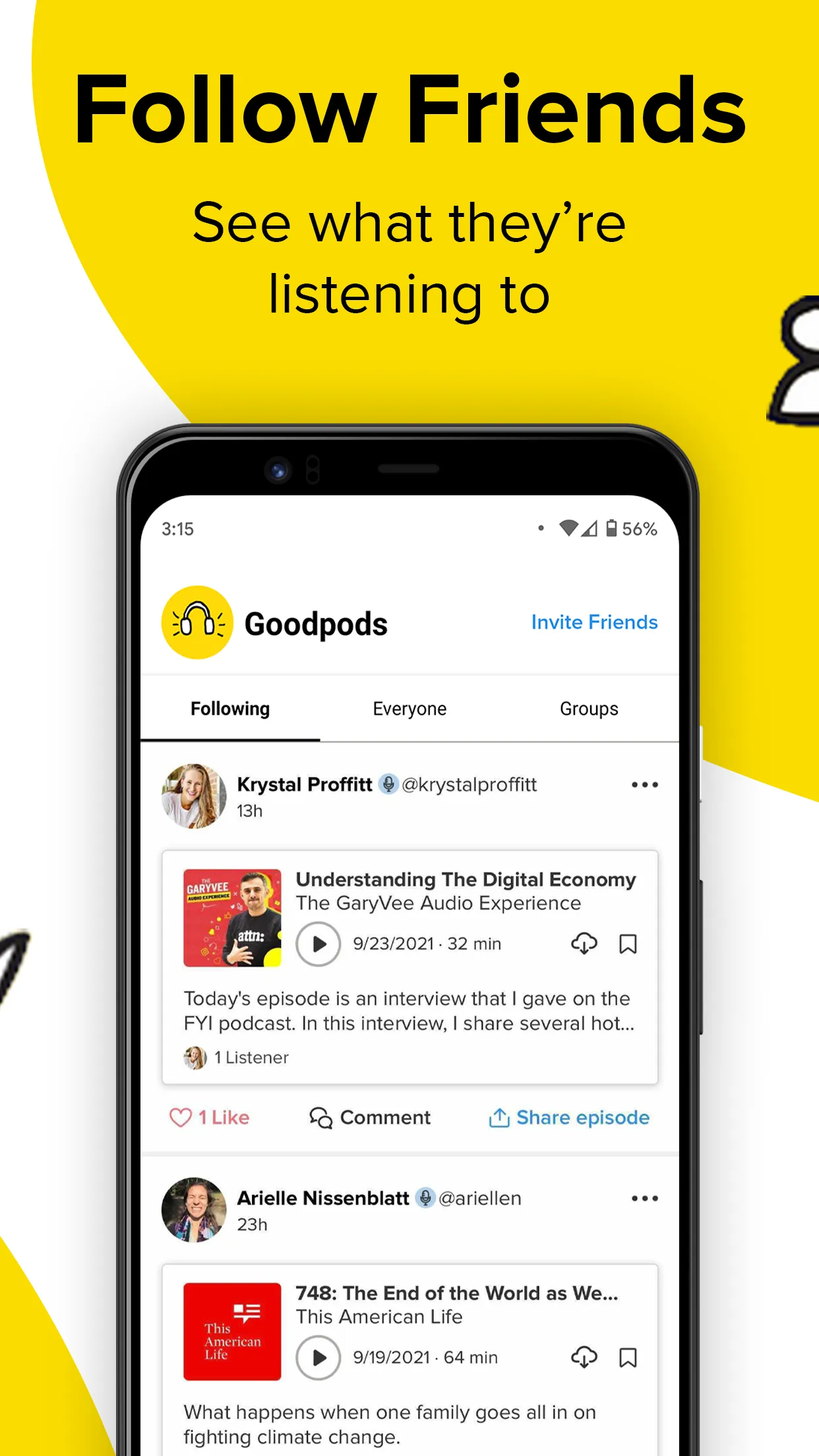 Goodpods - Podcast Player | Indus Appstore | Screenshot