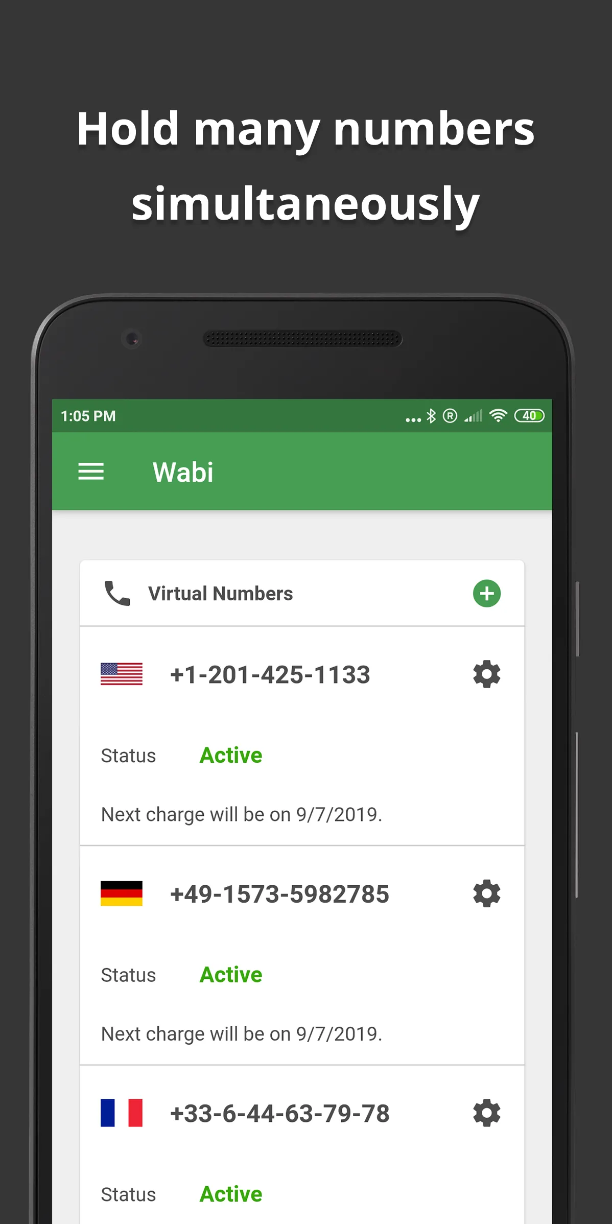 Wabi - Virtual Phone Number | Indus Appstore | Screenshot