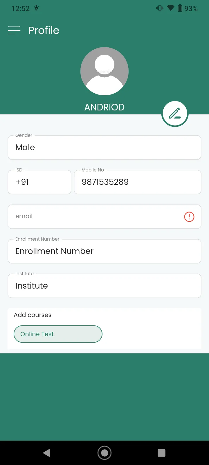 Online Exam app – pilot2 | Indus Appstore | Screenshot