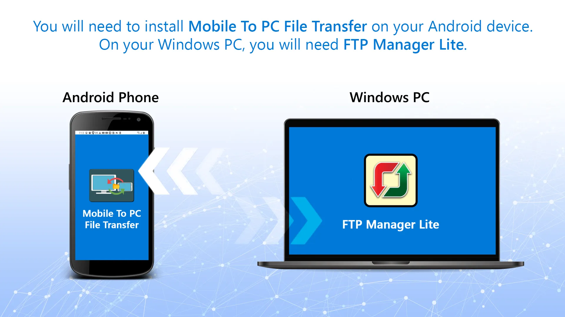 Mobile to PC File Transfer | Indus Appstore | Screenshot