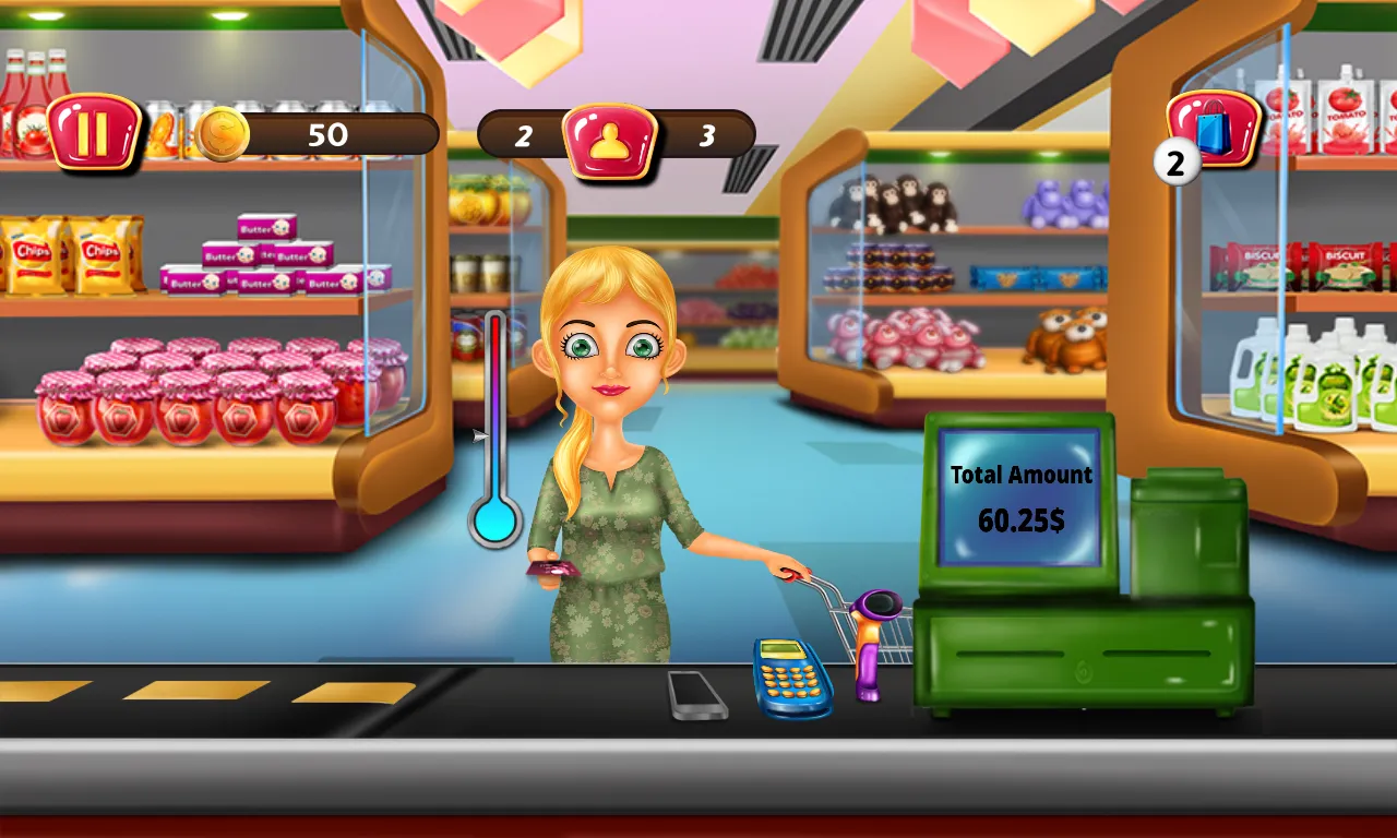 Supermarket Cashier Kids Games | Indus Appstore | Screenshot