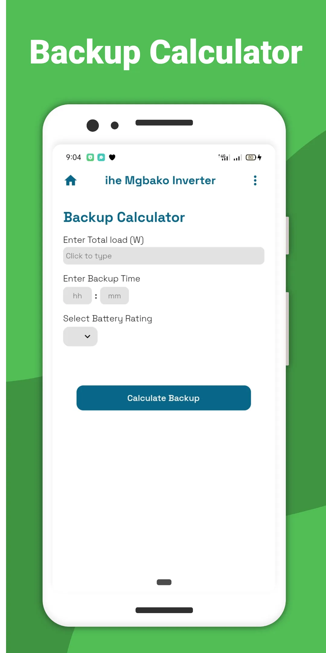 Inverter Calculator | Indus Appstore | Screenshot