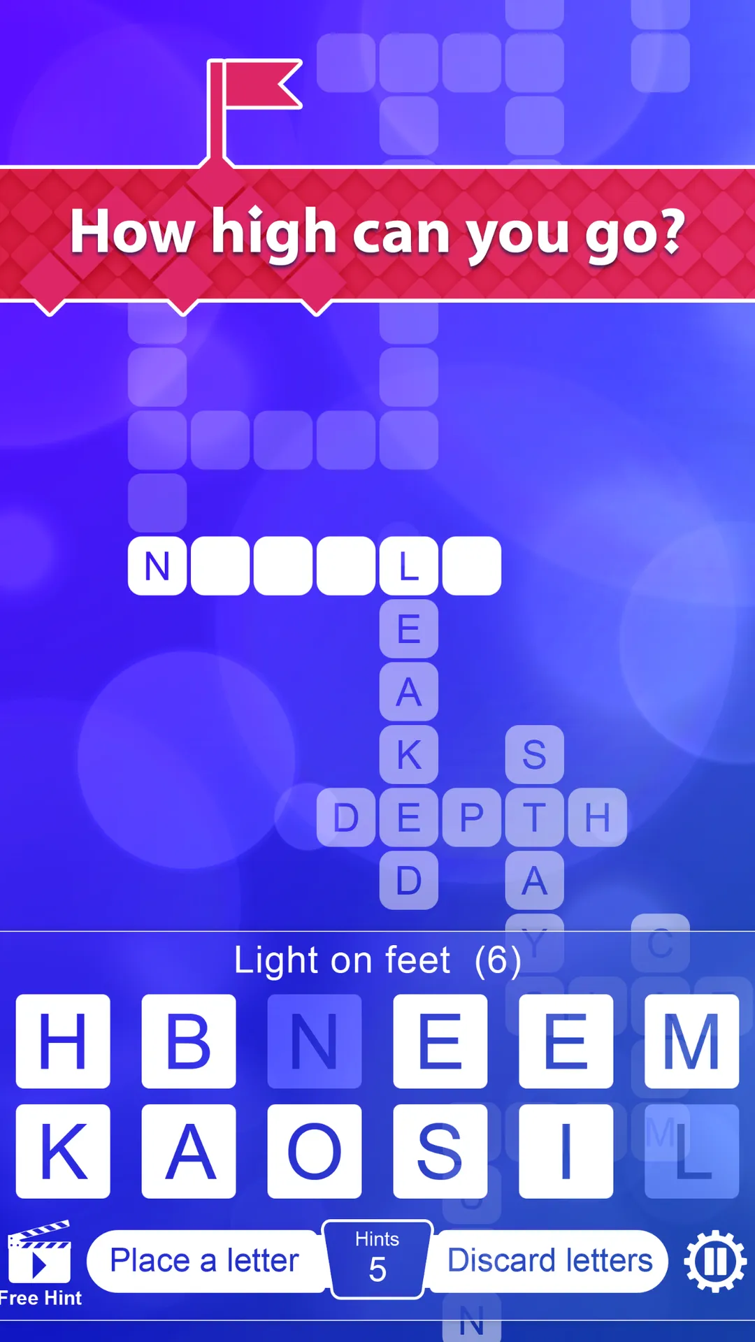 Crossword Climber | Indus Appstore | Screenshot