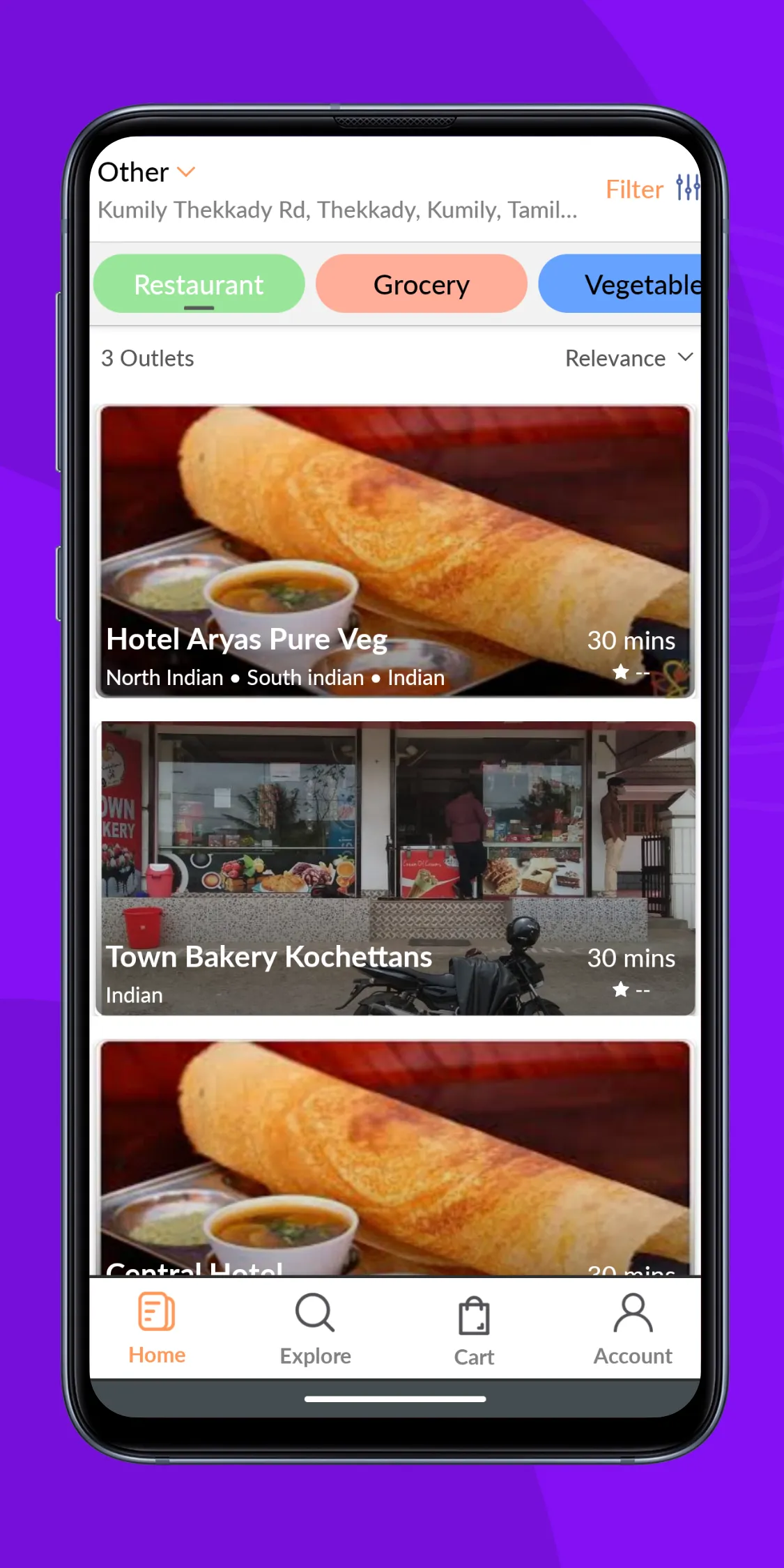 SpicyFood | Indus Appstore | Screenshot