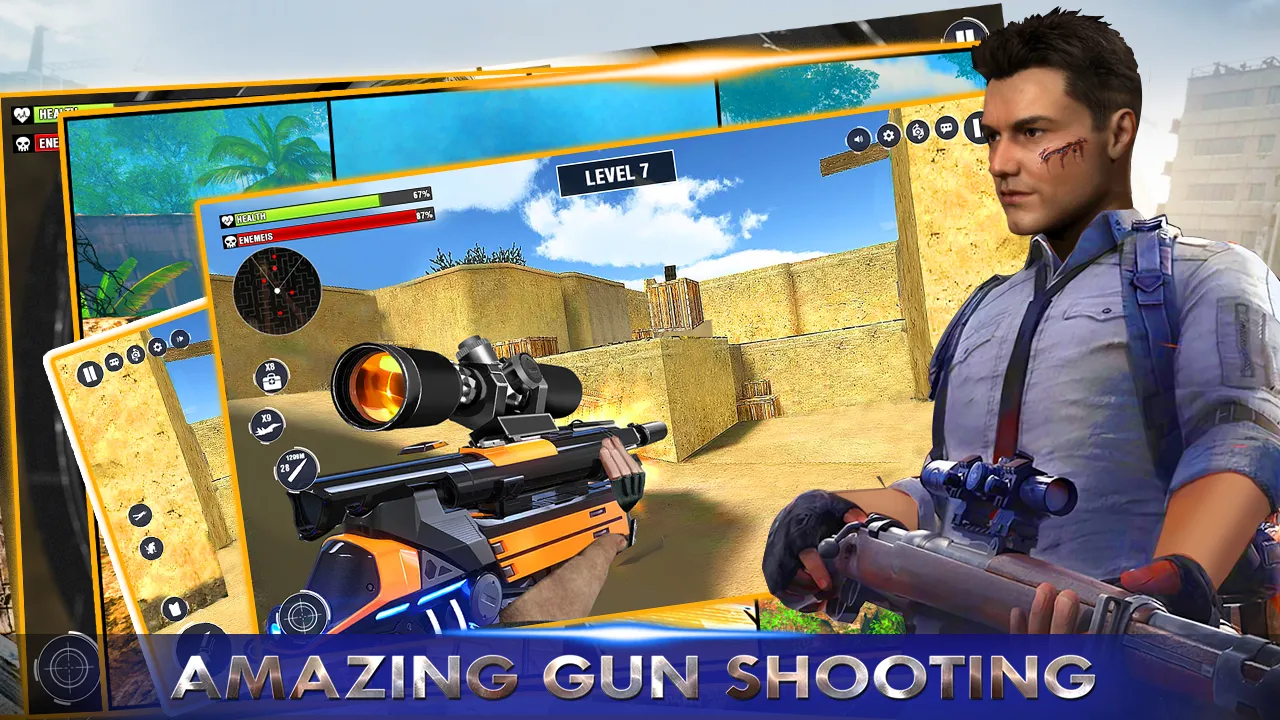 Sniper Agent Hunt: Hit Shooter | Indus Appstore | Screenshot