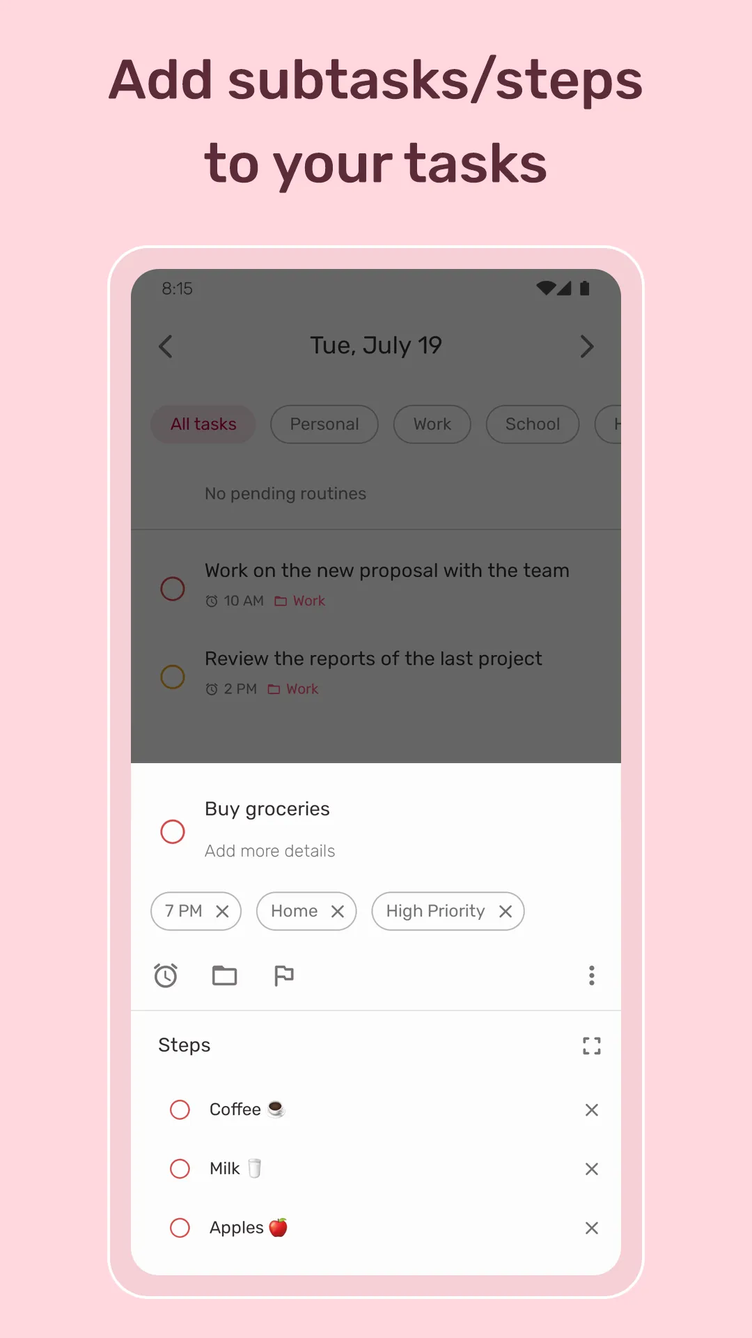 Daily Tasks: To Do List | Indus Appstore | Screenshot