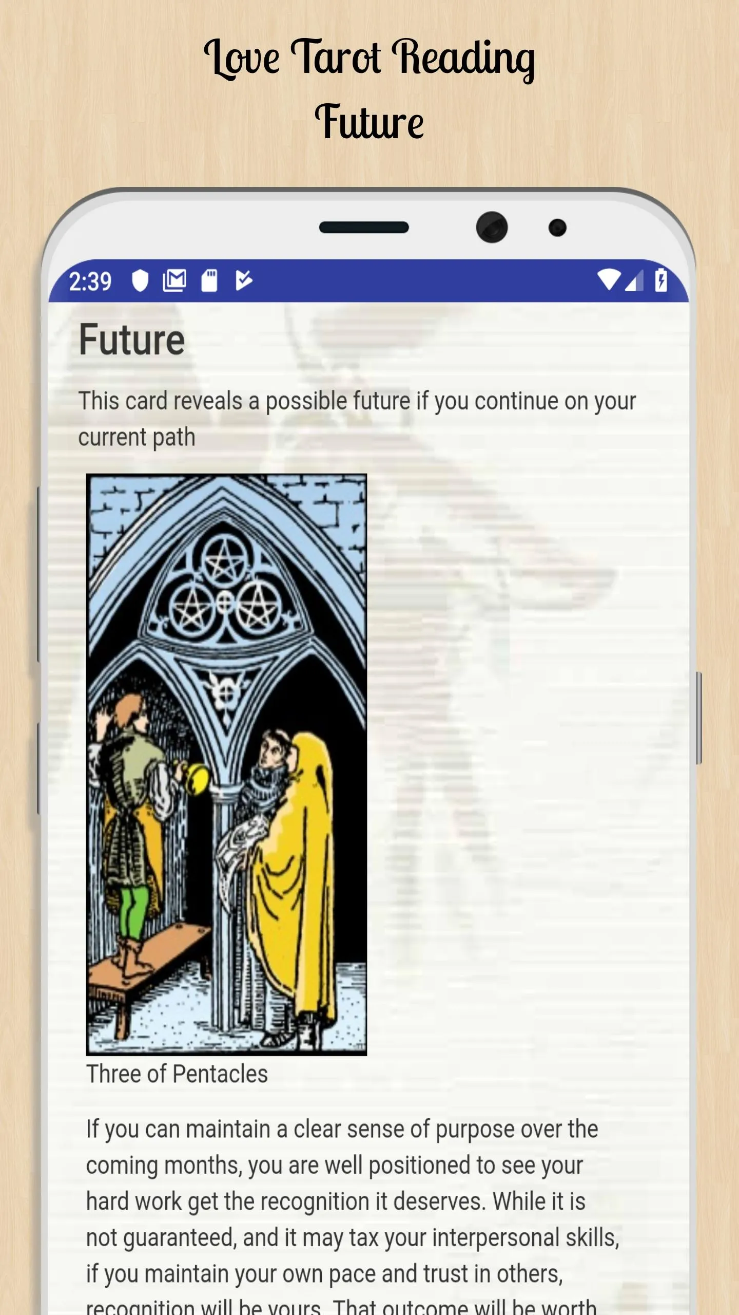 Love Tarot | Indus Appstore | Screenshot