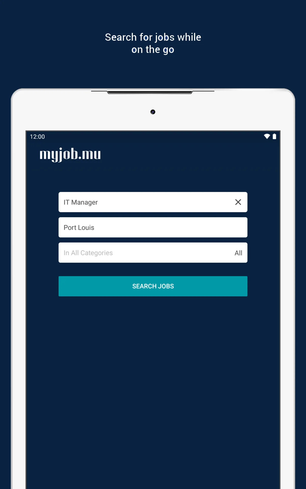 MyJob.mu Job Search App | Indus Appstore | Screenshot