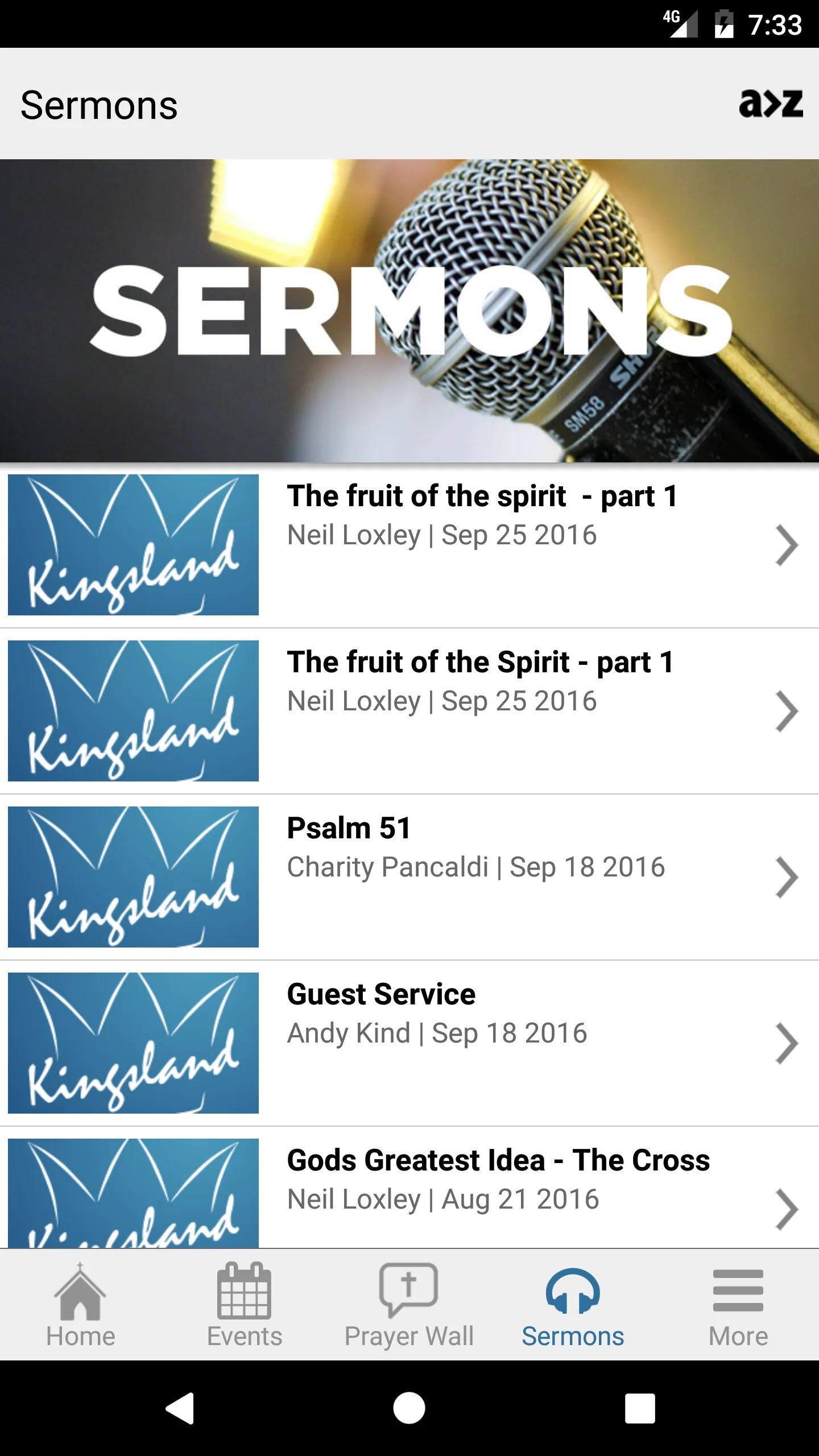 Kingsland Church | Indus Appstore | Screenshot