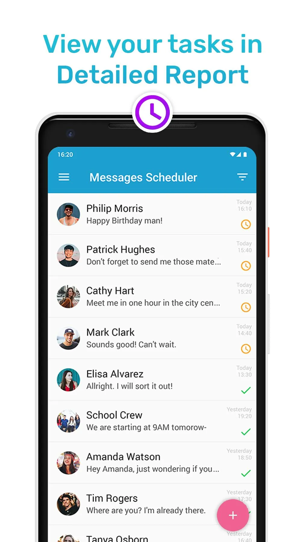 Messages Scheduler - Auto SMS | Indus Appstore | Screenshot