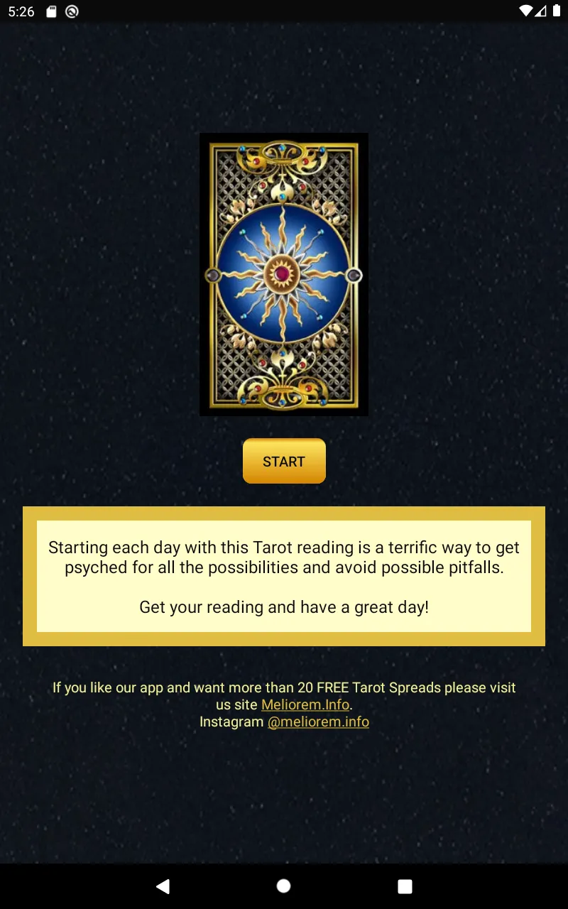 Tarot Every Day | Indus Appstore | Screenshot