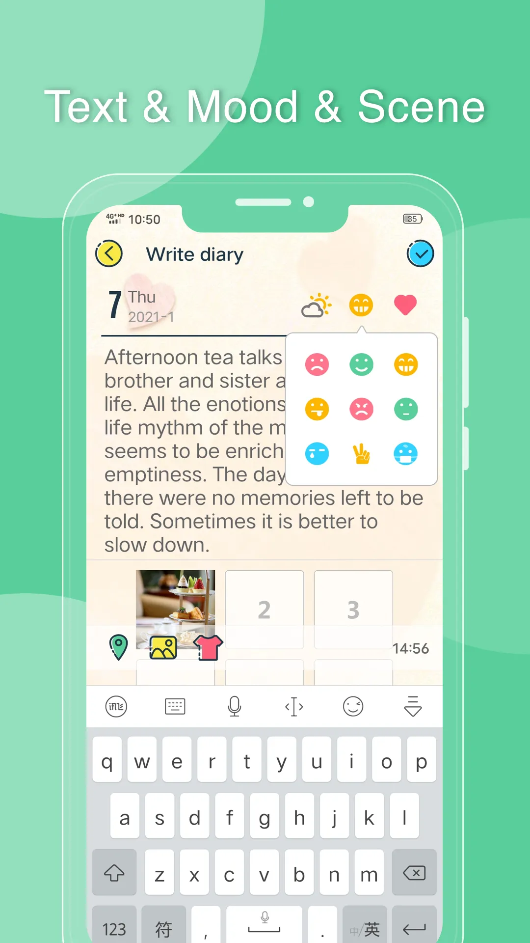Q-Diary | Indus Appstore | Screenshot