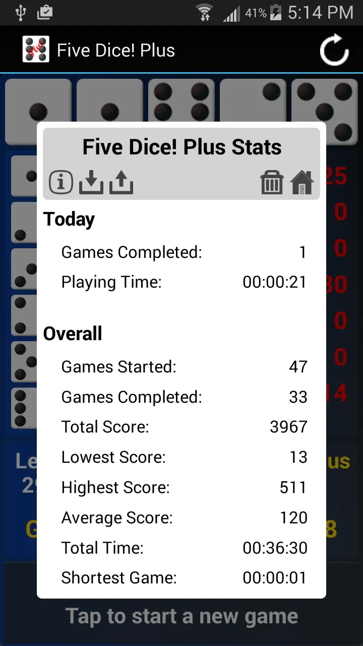 Five Dice Plus | Indus Appstore | Screenshot