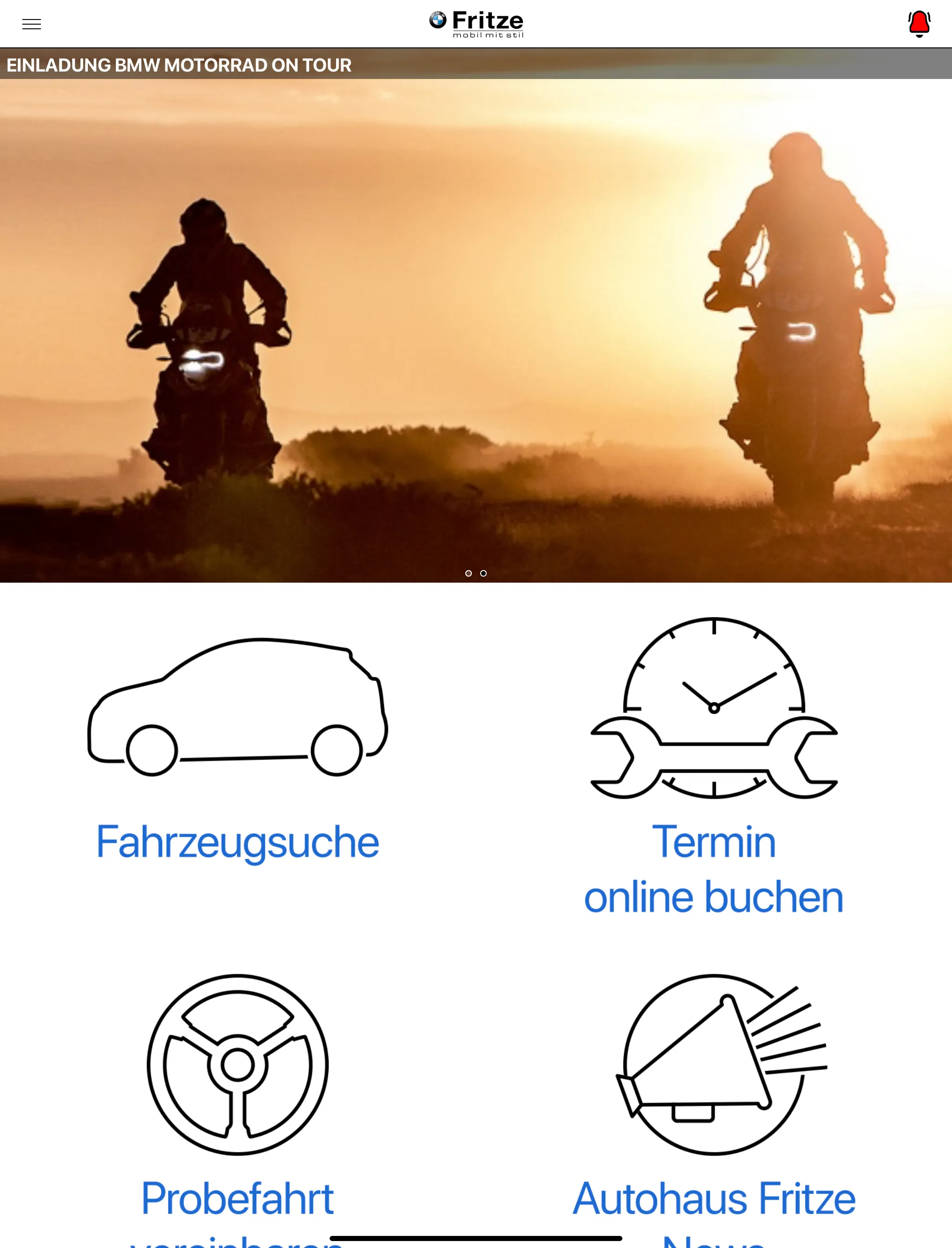 Autohaus Fritze GmbH & Co. KG | Indus Appstore | Screenshot