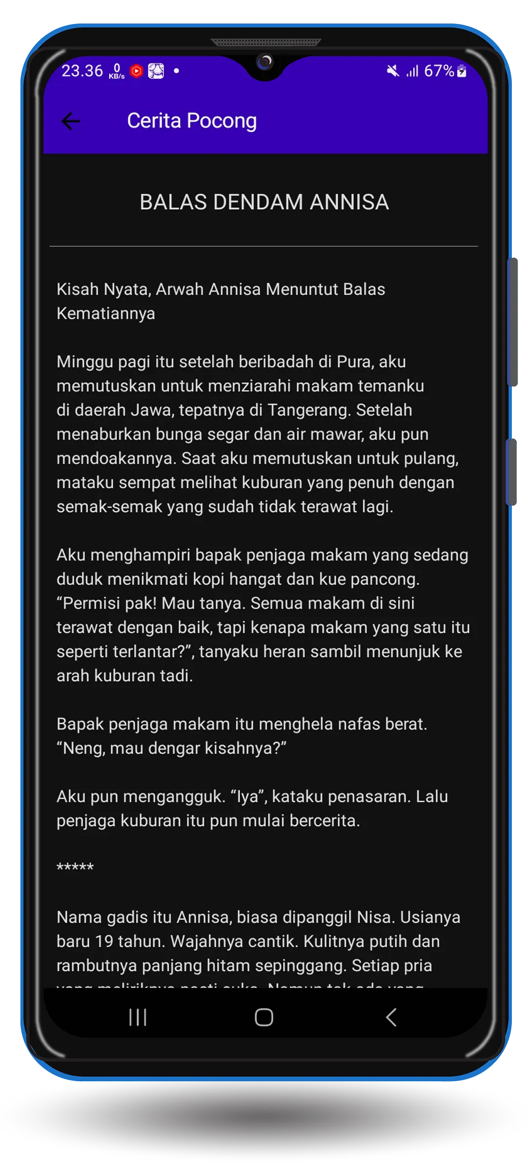 1000+ Cerita Hantu Horor Seram | Indus Appstore | Screenshot